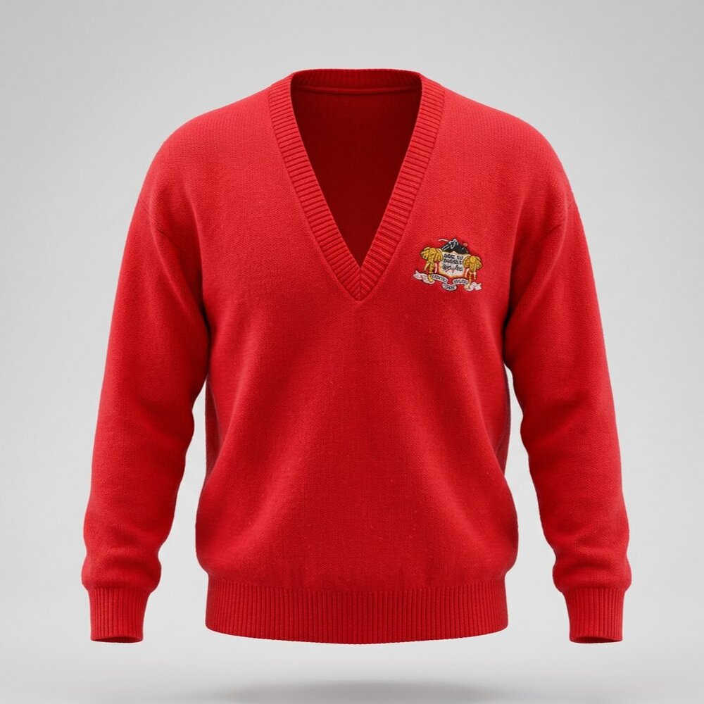Safari Club Sweater "Out Of Africa" Collection Men Large Made in  Kenya‎ V Neck